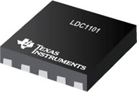 Image of TI's LDC1101 Inductance to Digital Converter