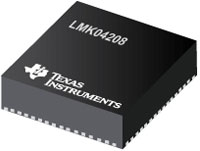 Imagen de LMK04208 de Texas Instruments, ultra-bajo-ruido reloj Jitter limpiador