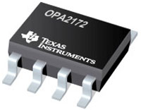 Image of Texas Instruments OPA2172 Operational Amplifier