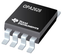 Image of Texas Instruments' OPA2626 Analog-to-Digital Converter Driver