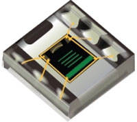Imagen del Sensor de luz a digital OPT3002 de Texas Instruments