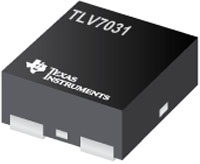 Imagen de comparadores NanoPower TLV7031/TLV7041 de Texas Instruments