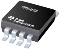 Image of Texas Instruments' TPS54560 DC-DC Converter with Eco-Mode™