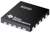 Imagen de PMIC con cargador impulsor y multiplexor de energía autónoma bq25505 de Texas Instruments 