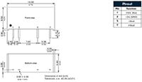 Image of TRACO Power TEA Series SIP Converters
