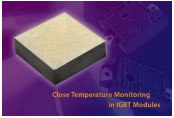 Image of Vishay BC Components' NTCC201 Leadless NTC Thermistor Die