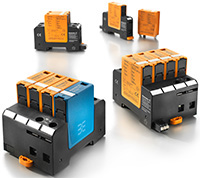 Image of Weidmuller's VPU AC Series Surge Protection