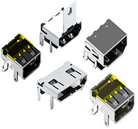 Image of Wurth Electronics' WR-COM: HDMI® Connectors 