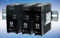 Imagen de fuentes de alimentación de riel DIN ultradelgadas serie DPC de XP Power
