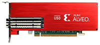 Imagen de la tarjeta de aceleración del centro de datos AMD Alveo™ U50
