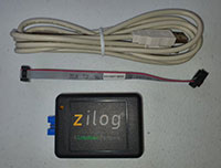 Image of Zilog's Smart Cable to Program and Debug Z8 Encore! Microcontrollers