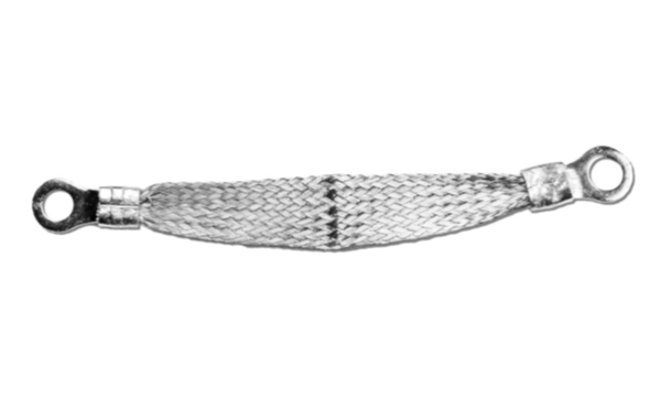 Image of Falconer Electronics' 1/4" Width Braided Ground Strap