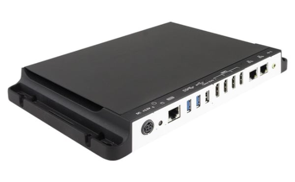 Image of iBASE's SI-324 AMD Ryzen™ Embedded V-Series Zen Core-based Digital Signage Player with Four HDMI