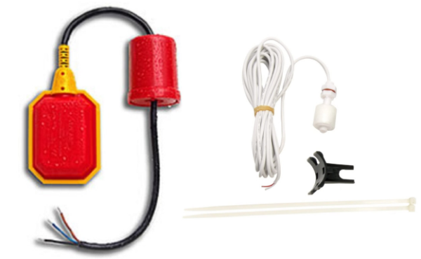 Image of Sump Alarm's Clear Water Float Switches