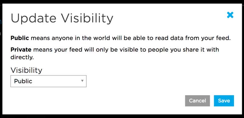 Update Visibility