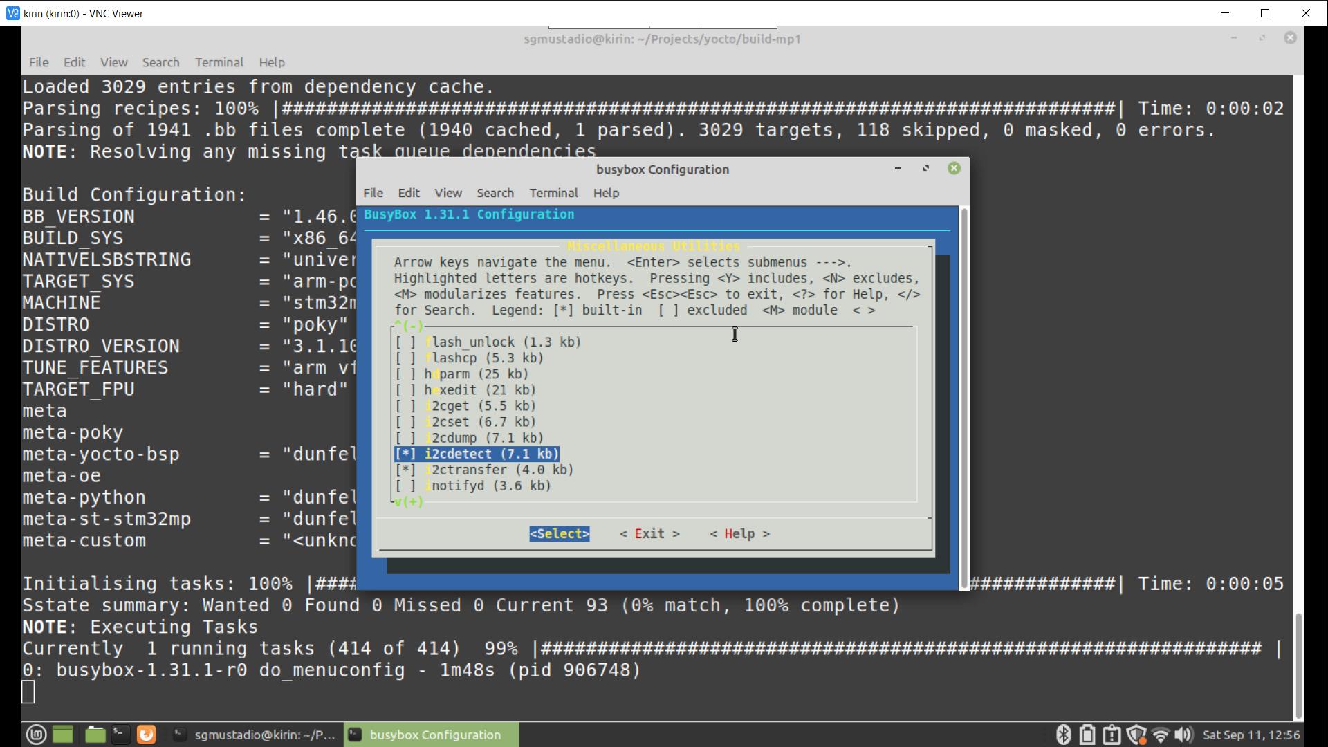 Enable i2cdetect in busybox menuconfig