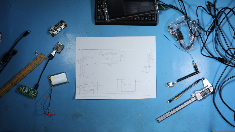 Measuring parts inside the cyberdeck