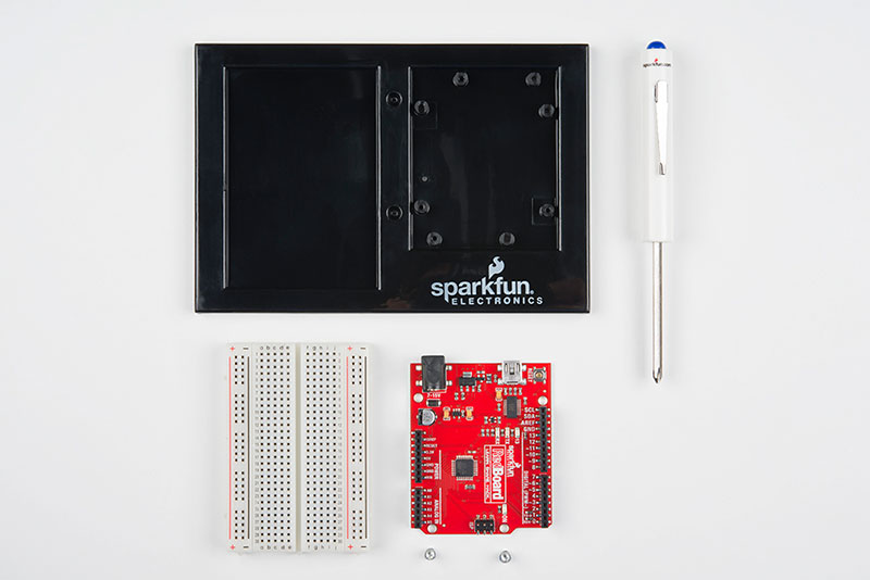 To begin, grab all the parts