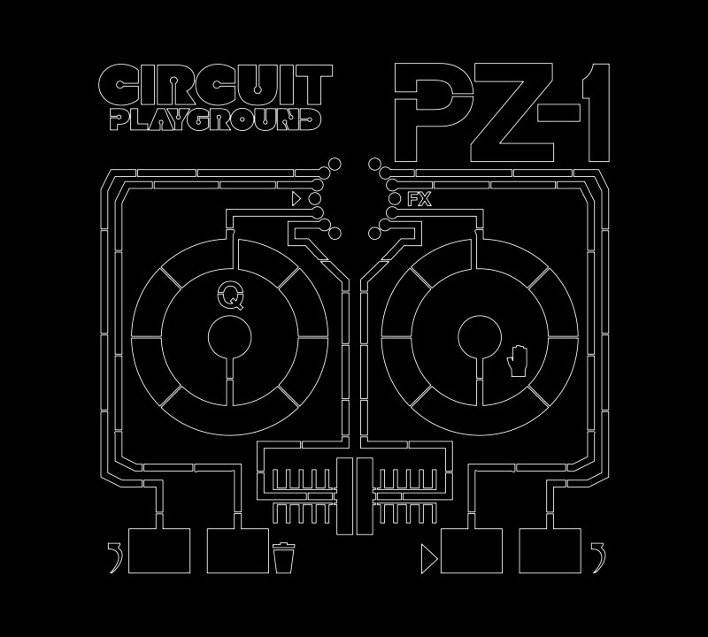 Circuit Playground PZ-1: Pizza Box DJ Controller