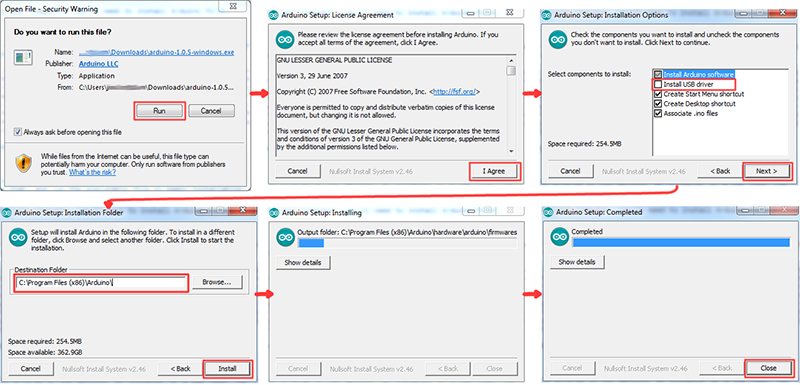 Windows install steps