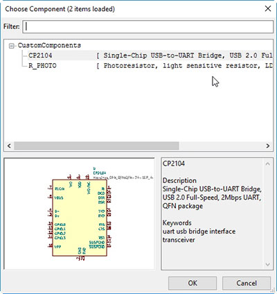 &lsquo;Save current library to disk&rsquo; will become enabled