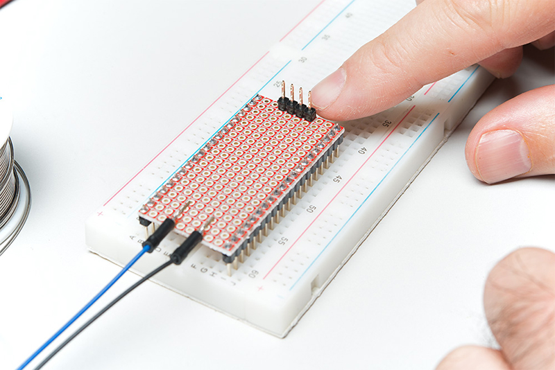 we&rsquo;ll use our Qwiic adapter board 