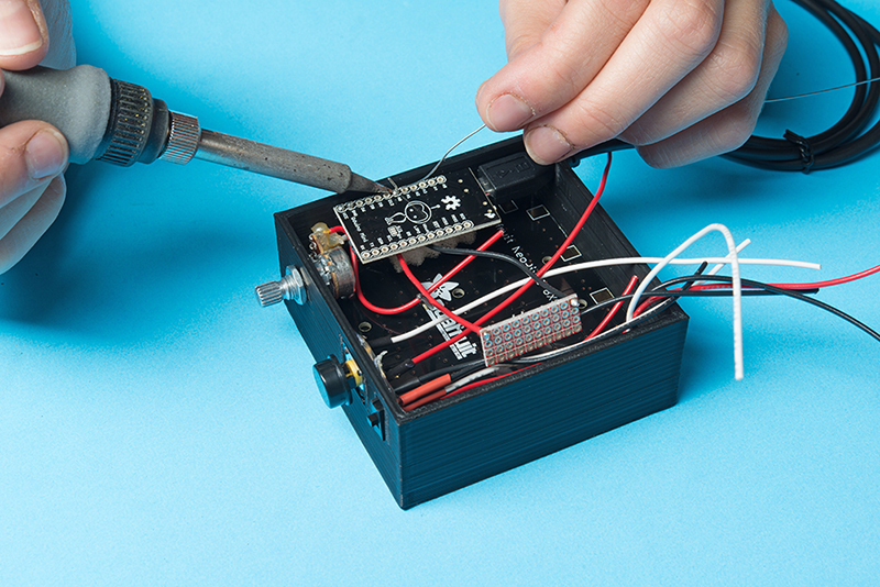 Solder your circuit together