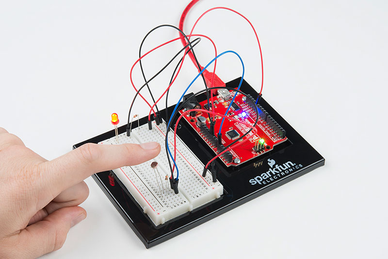You now have just built your own night-light