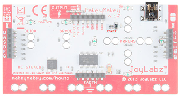 Makey Makey USB Connector and Power LED