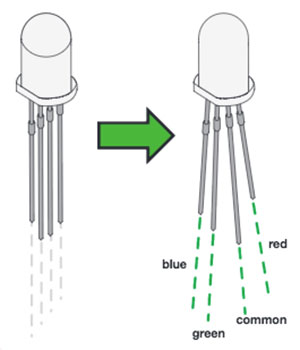 LEDs are polarized/allow electricity to flow one way