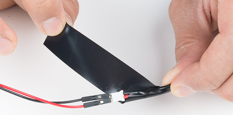 seal any exposed EL wire