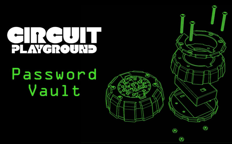 Circuit Playground Password Vault