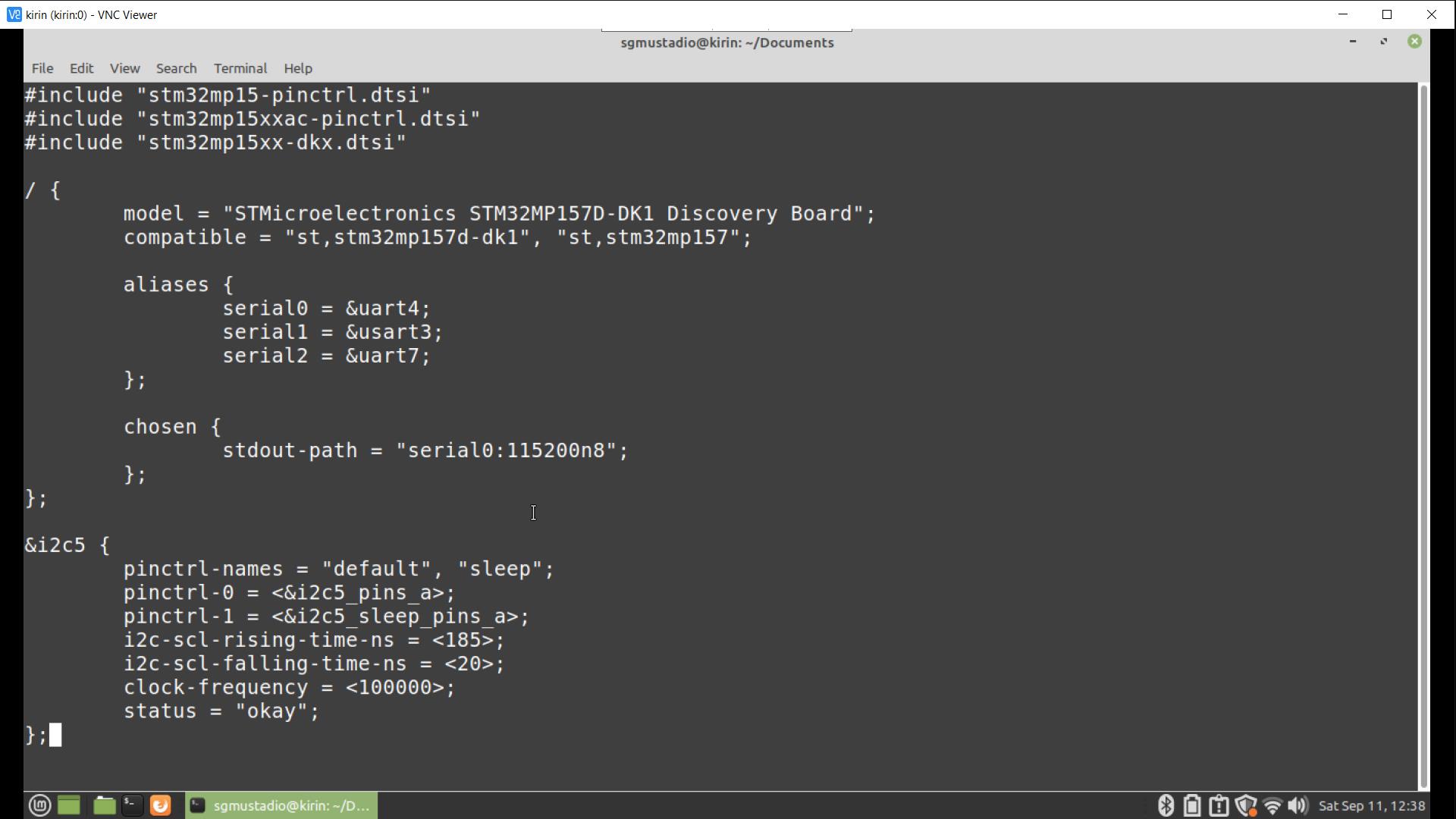 Device tree patch file