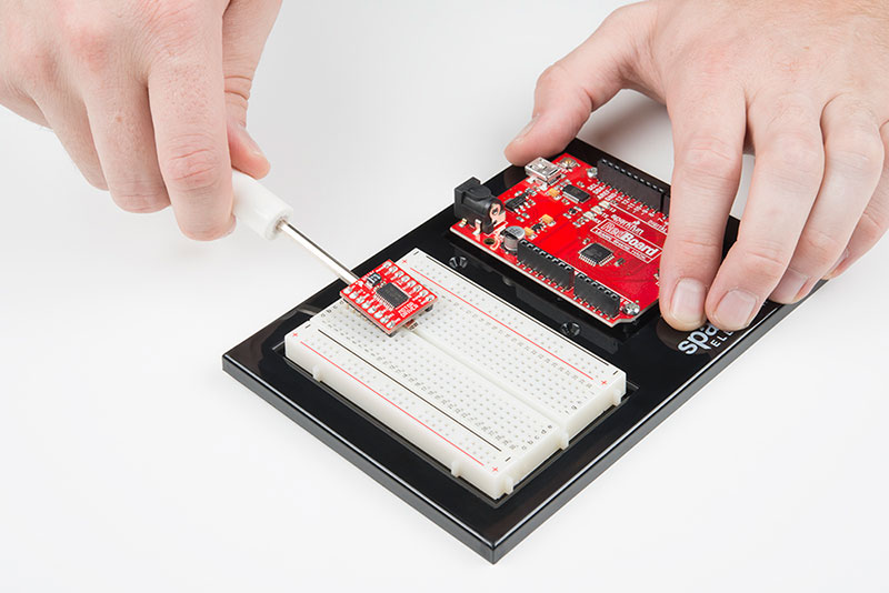 Use included screwdriver as a lever to pry it out