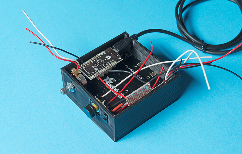 parts in the enclosure should look like this