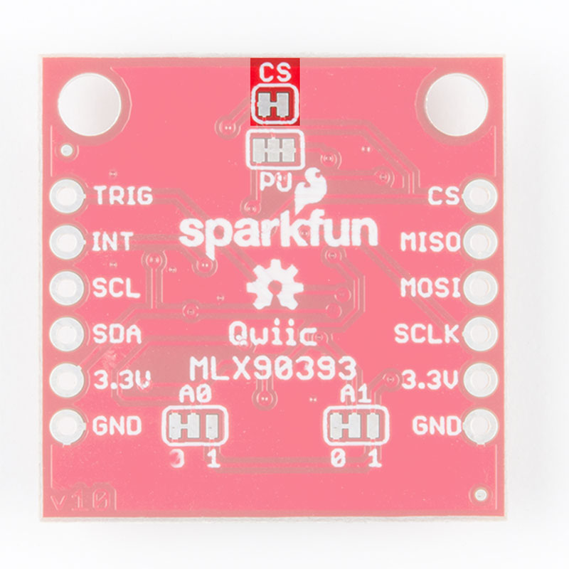 operate the Qwiic Magnetometer in SPI mode