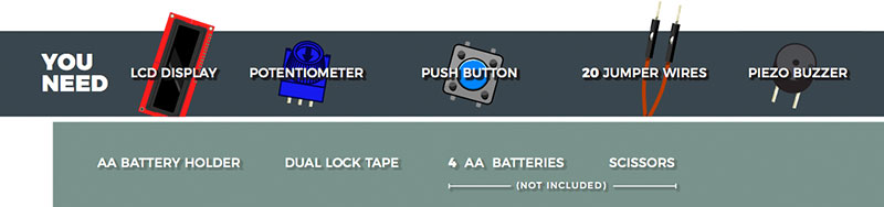 Parts Needed